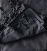 Traditional Black Cotton Handloom Saree with Stylish Designer Blouse