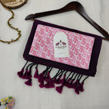 Traditional Wine Handloom Cotton Saree with Designer  Floral Printed Blouse